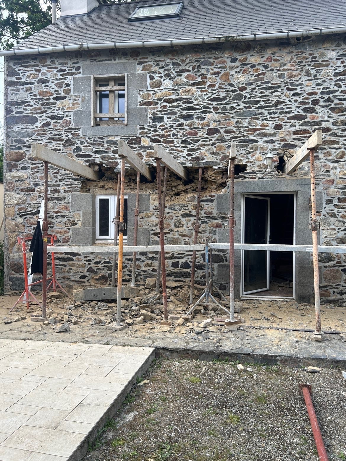 Façade en pierre Finistère — RIO Construction